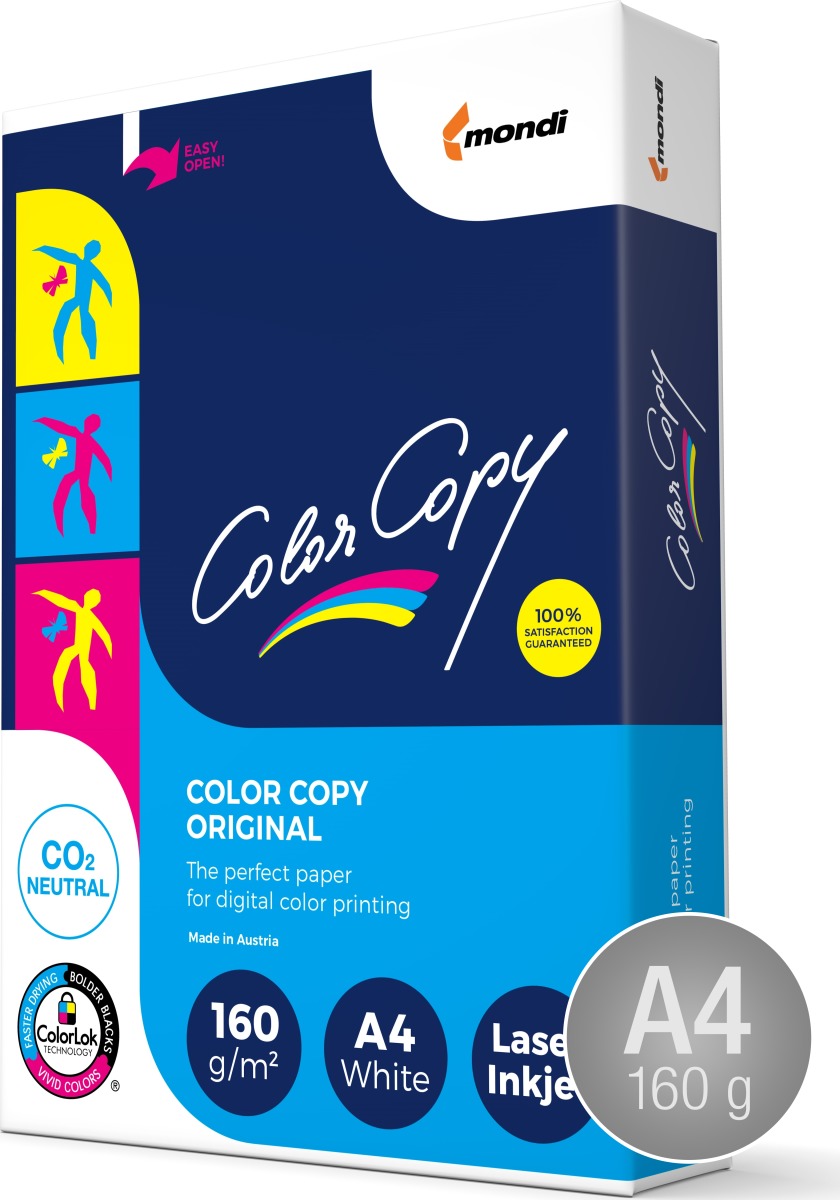 Color Copy laser- og kopipapir A4/160G/250 ark