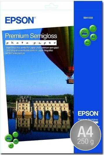 Epson C13S041332 semigloss, A4/250g/20ark