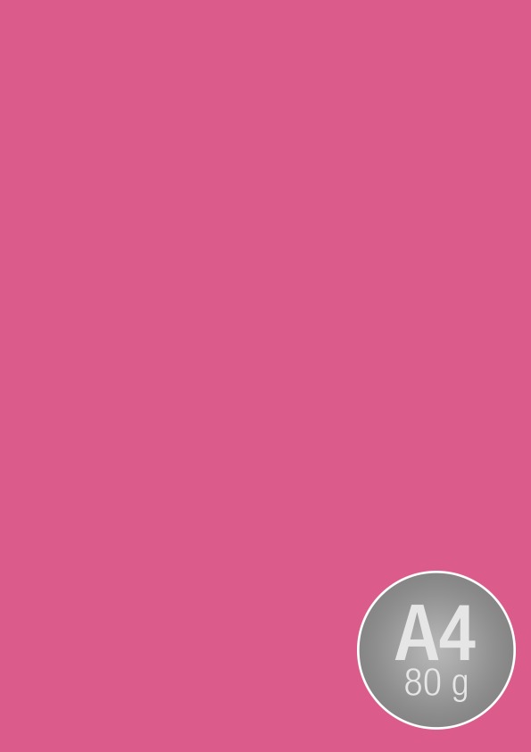 Image Coloraction A4, 80g, 500ark, Neon Pink