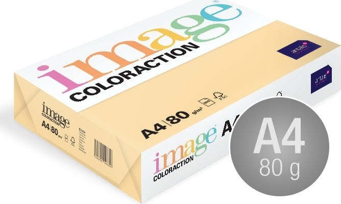Image Coloraction A4, 80g, 500ark, chamois