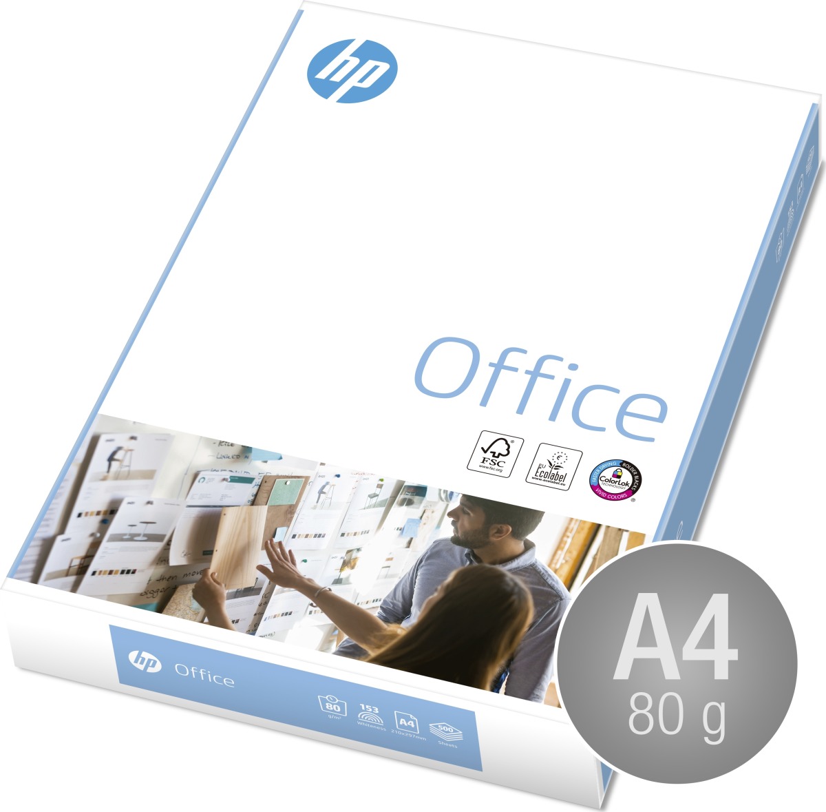 HP Office kopipapir A4/80g/500ark