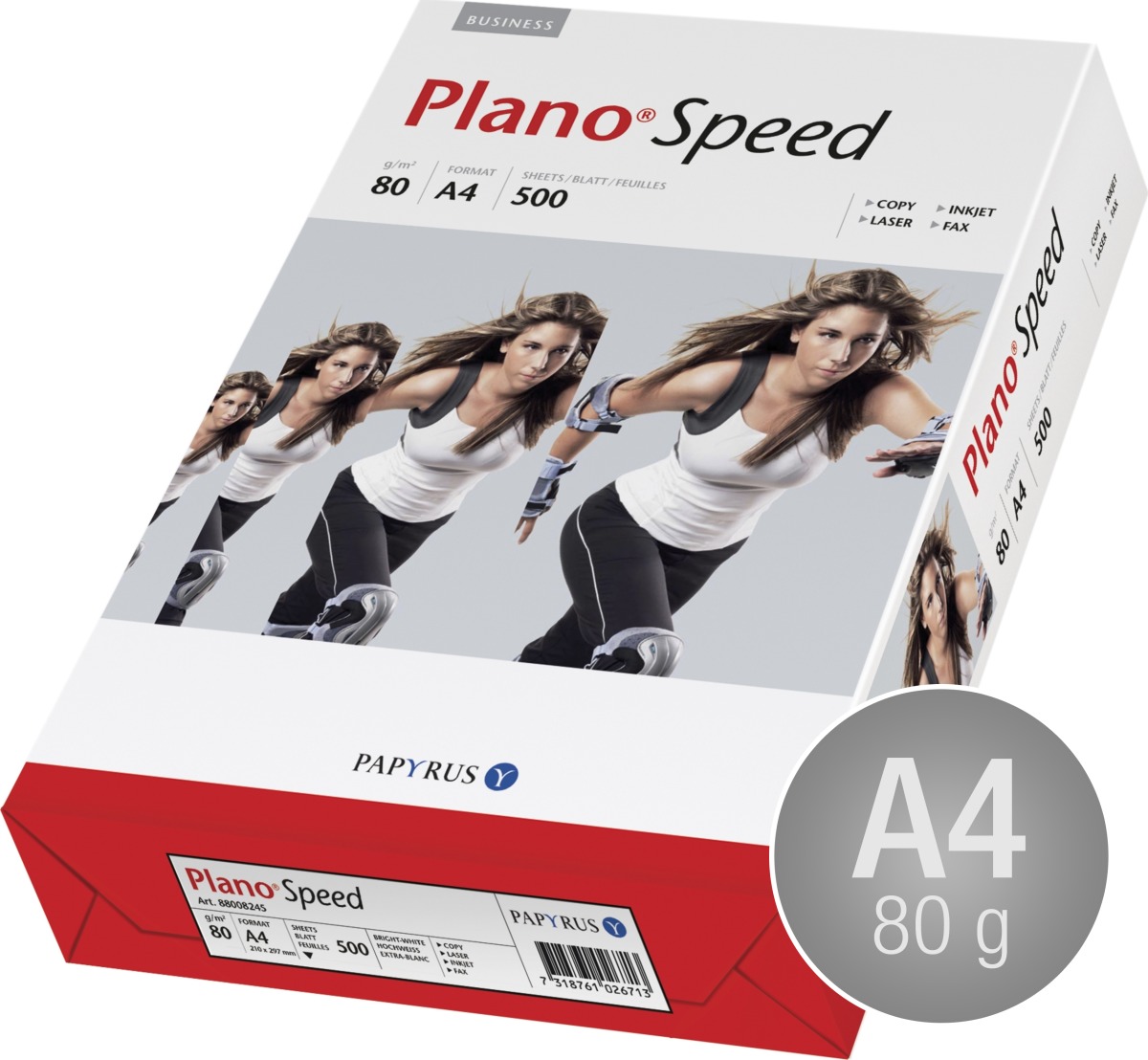 PlanoSpeed kopipapir A4/80g/500ark