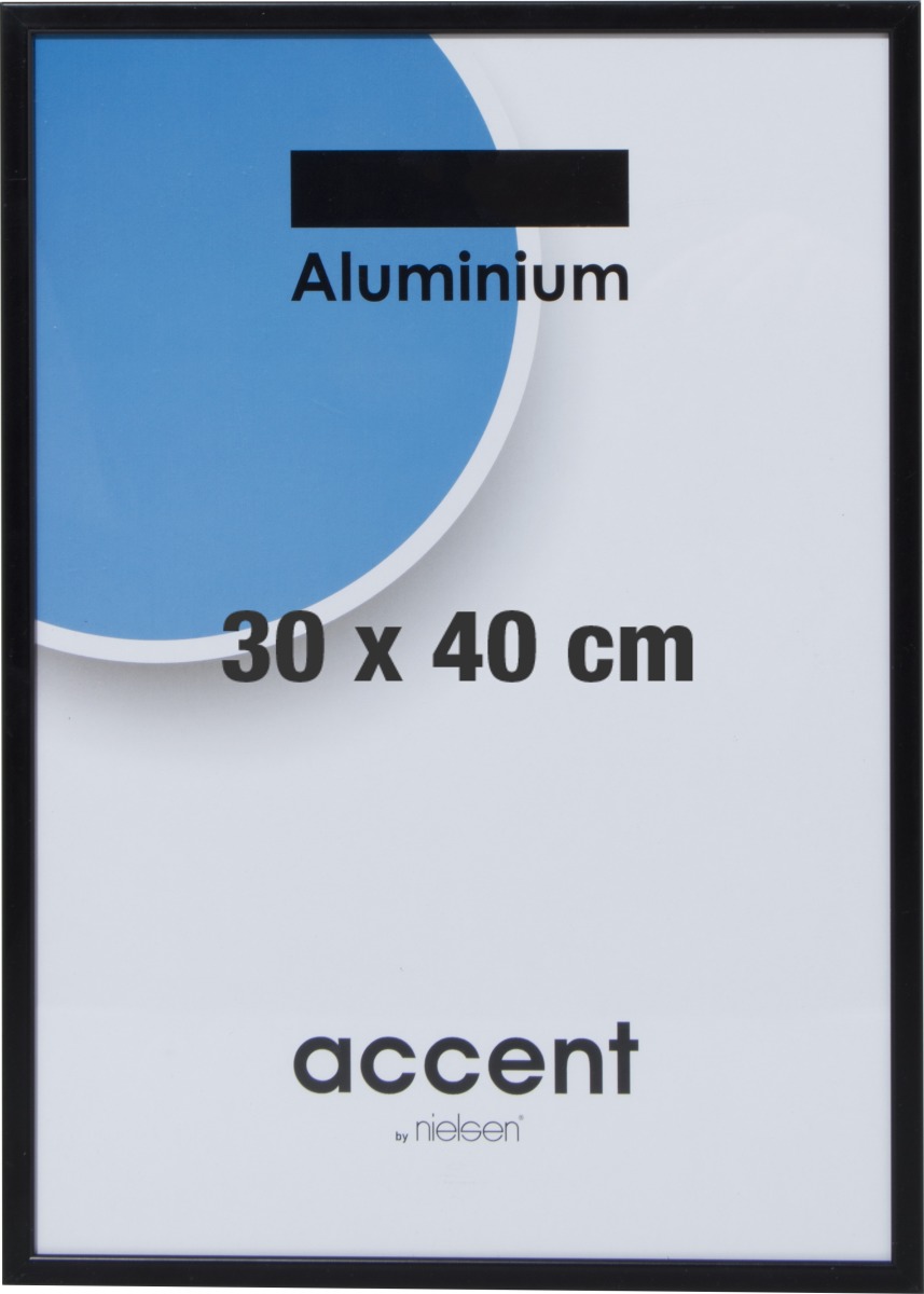 Accent Skifteramme | 30x40 cm | Sort