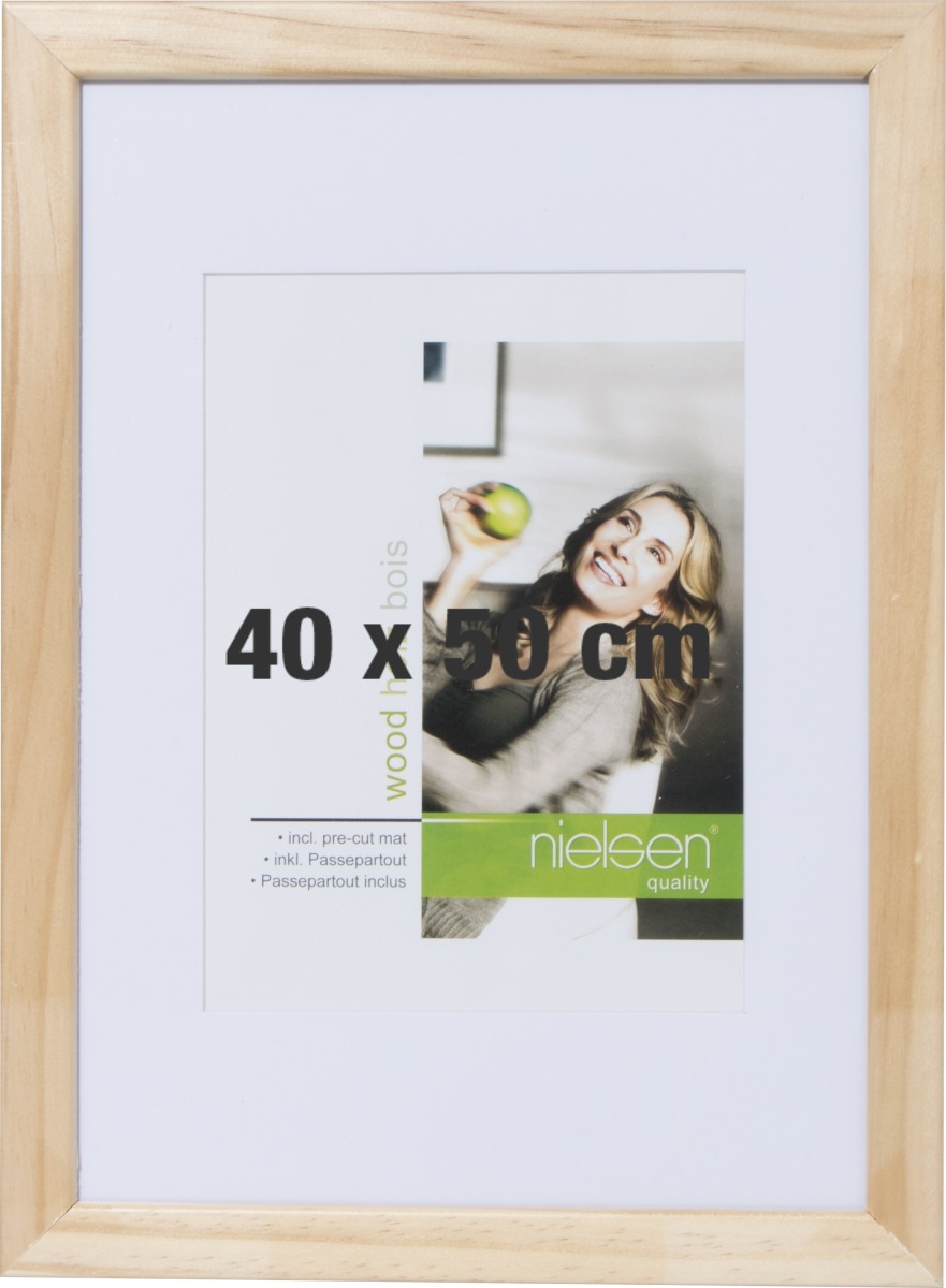 Apollo Passepartout Ramme | 50x70 | 40x50 | Natur