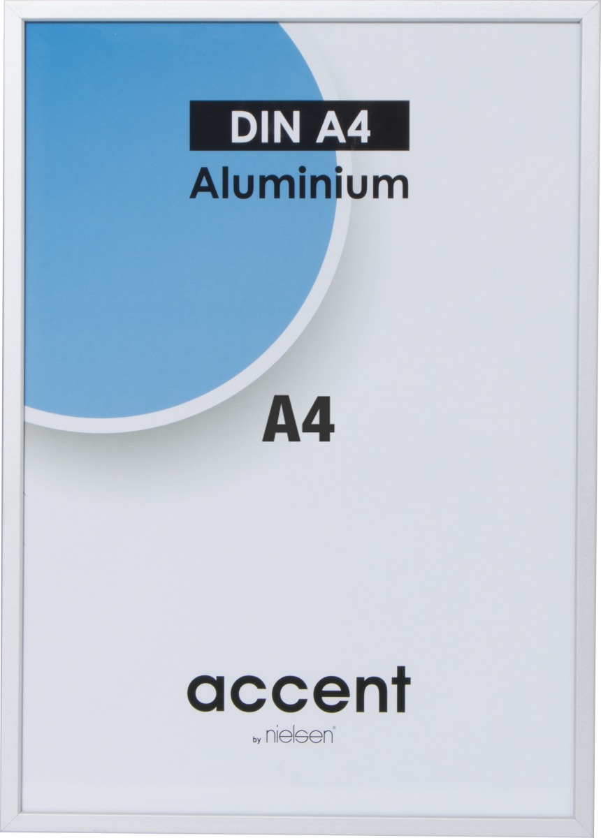 Accent Skifteramme | A4 | Sølv
