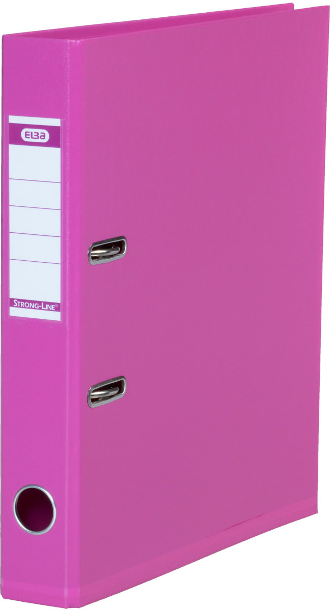 Elba Strong-Line brevordner A4, 50mm, pink