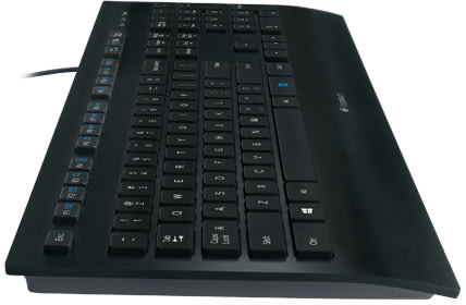 Logitech K280e Tastatur, nordisk