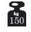 META Clip 150 kg, 100x40, 1 x hylde, Galvanis