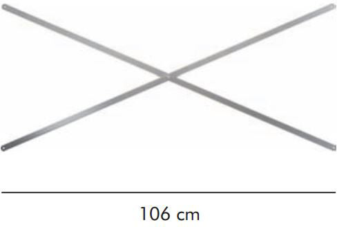 ABC stabiliseringskryds, 106 cm