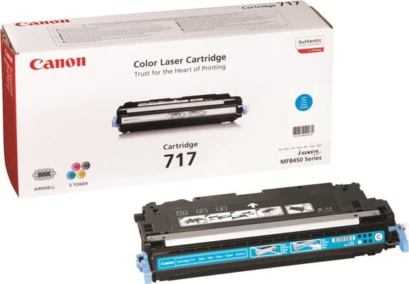 Canon nr.717C/2577B002AA lasertoner, blå, 4000s