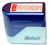 Deskmate stempel med tekst: "Fotokopi"
