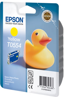 Epson nr.T055/C13T05544010 blækpatron, gul, 290s