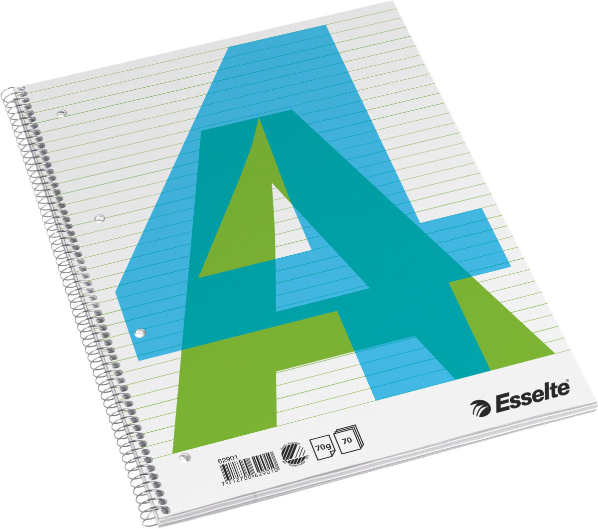 Esselte Kollegieblok | A4 | Linjeret