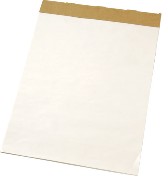 Esselte Flipoverpapir, blank, 83x59 cm, 50 ark
