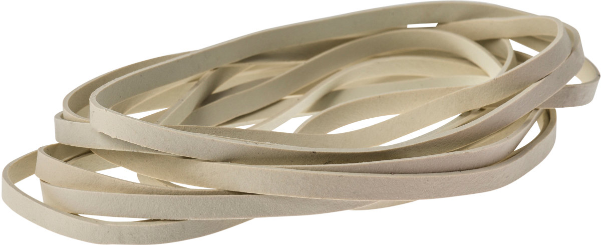 Elastikker | Hvid | 140x5 mm | 500 g