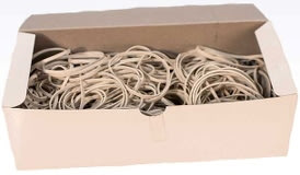 Elastikker | Hvid | 140x5 mm | 500 g