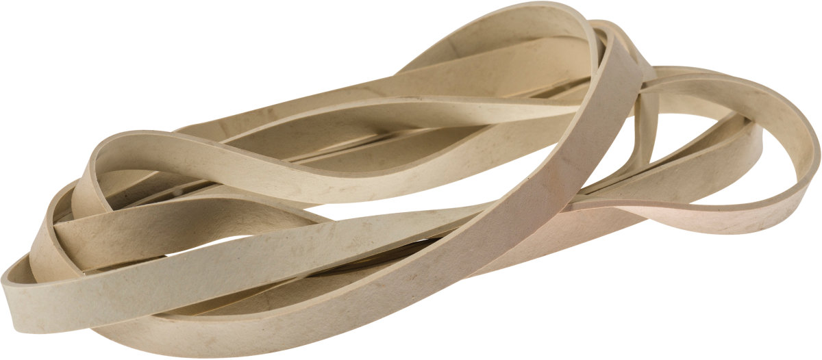 Elastikker | Hvid | 180x10 mm | 500 g