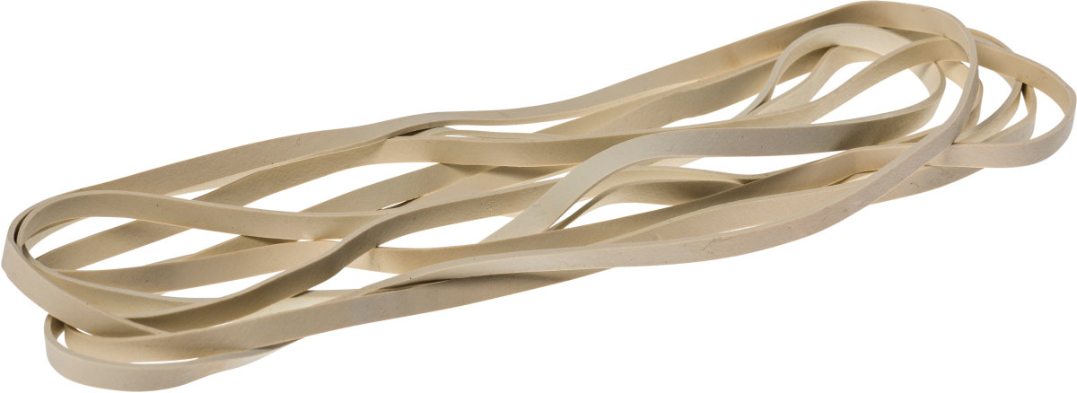 Elastikker | Hvid | 220x5 mm | 500 g