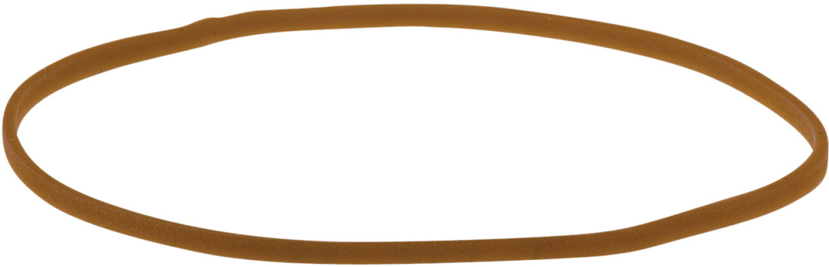 Elastikker nr. 14-16-18, 500g, brun