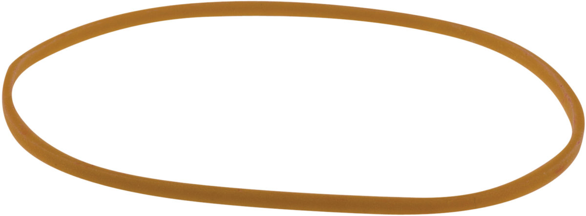Elastikker | Brun | 100x1,7 mm | 500 g