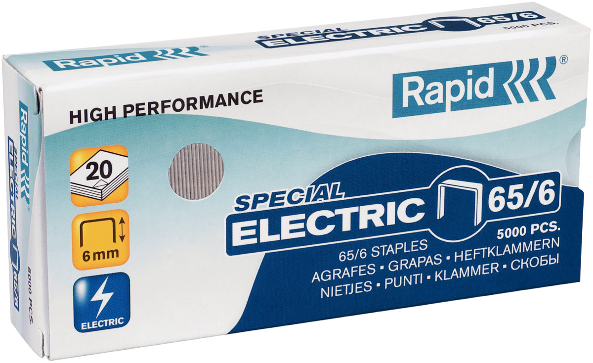 Rapid Strong Hæfteklamme | 65/6 | 5000 stk.