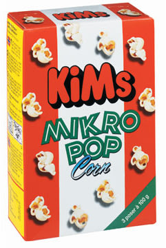 Kims Mikropopcorn, 3 pakker