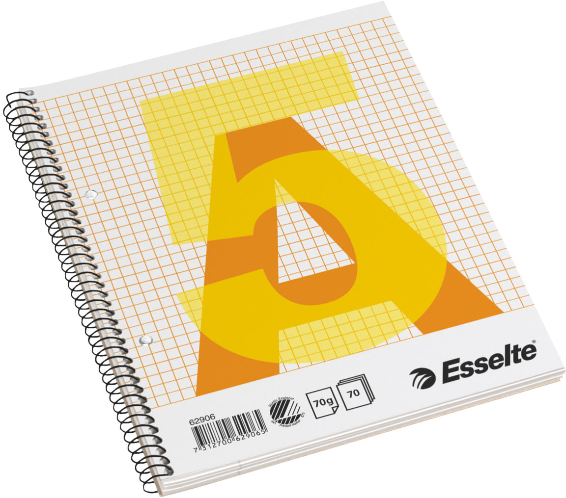 Esselte Kollegieblok | A5 | Kvadreret