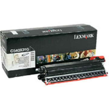 Lexmark 0C540X31G lasertromle, sort, 30000s