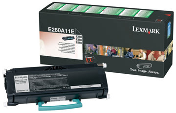 Lexmark 0E260A11E lasertoner, sort, 3500s