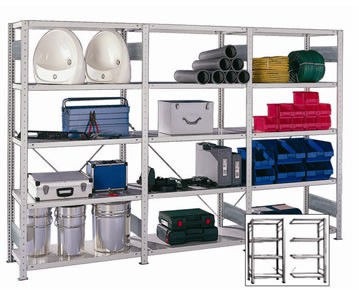 META Clip 150 kg, 200x100x40, Tilbyg, Galvaniseret