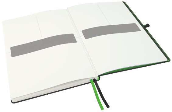 Leitz Complete notesbog A4, kvadreret, sort