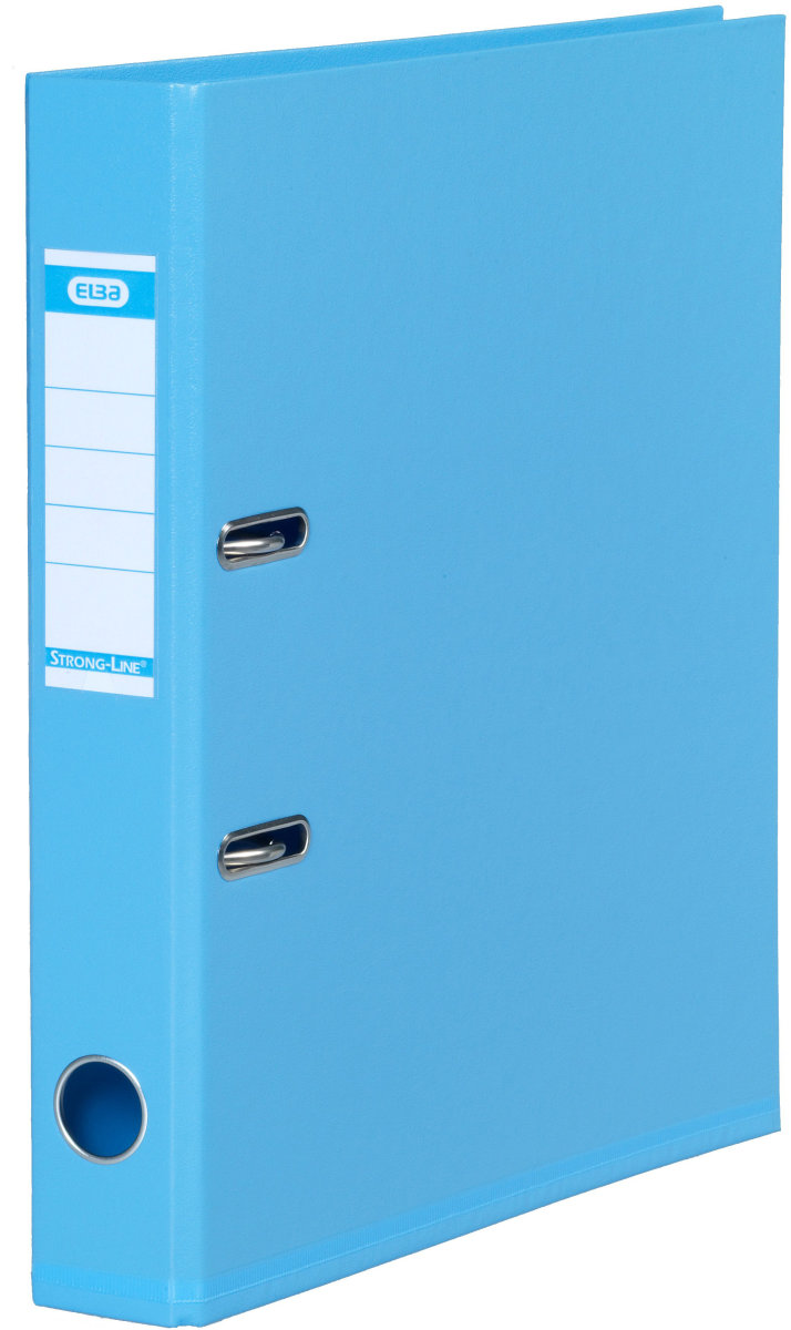 Elba Strong-Line brevordner A4, 50mm, lyseblå
