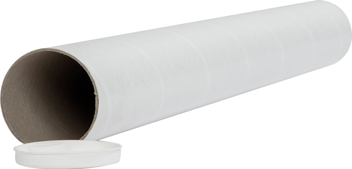 Paprør m. låg | Ø70x2,0x745 mm