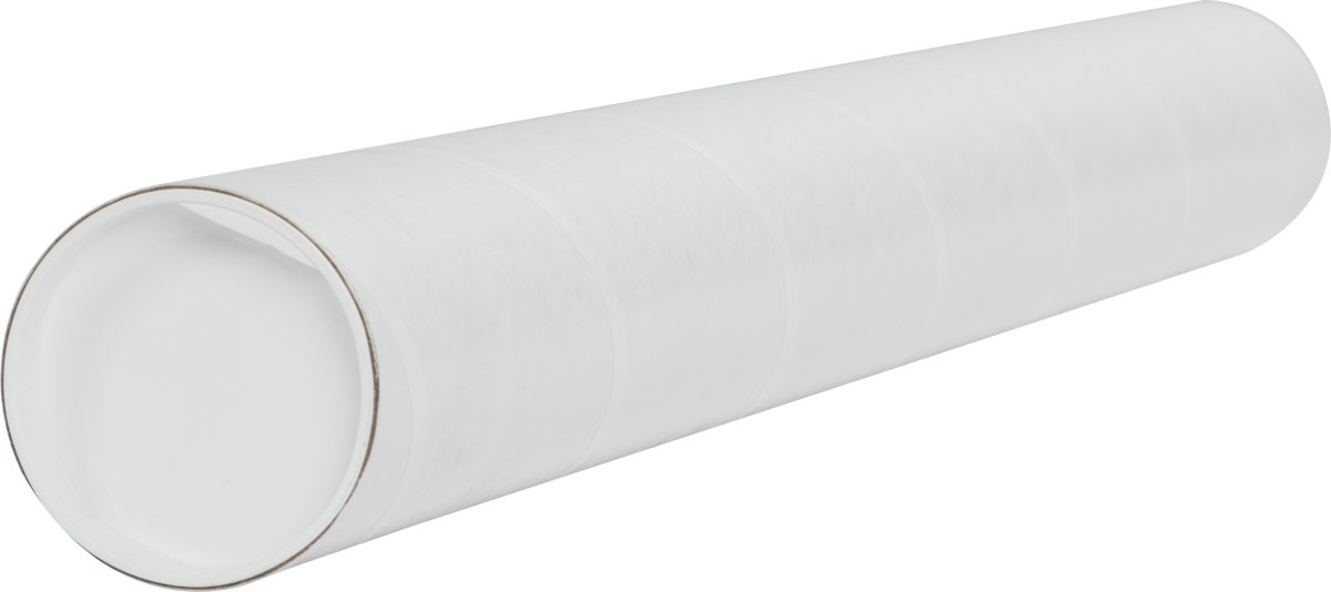 Paprør m. låg | Ø70x2,0x745 mm