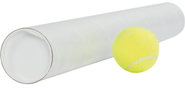 Paprør m. låg | Ø70x2,0x745 mm