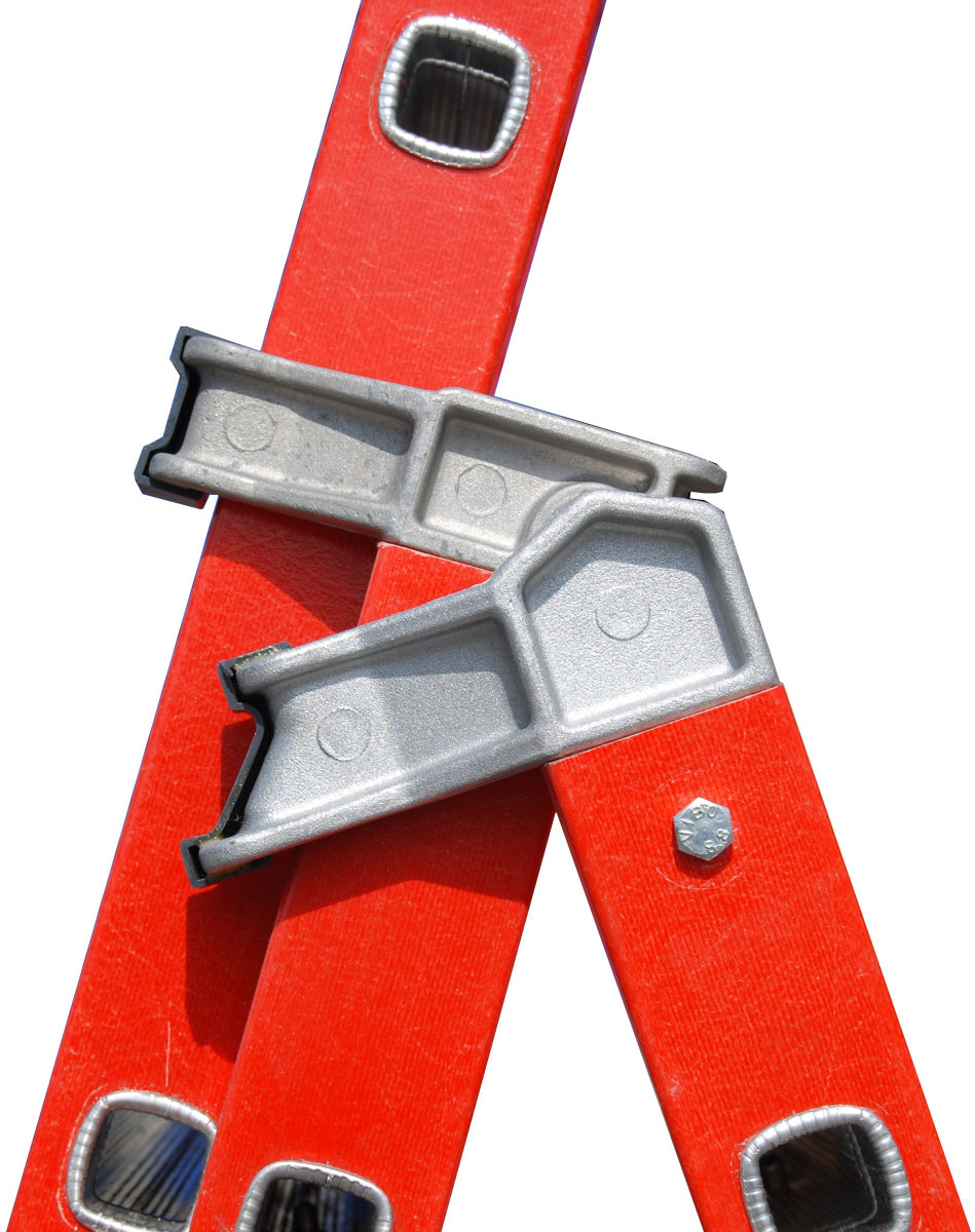 DEMO: 3-delt kombistige glasfiber/alu - H5,89 m