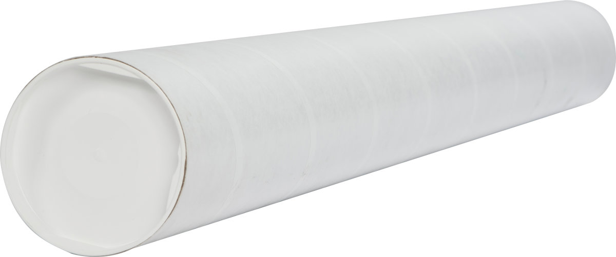 Paprør m. låg | Ø100x2,0x1150 mm
