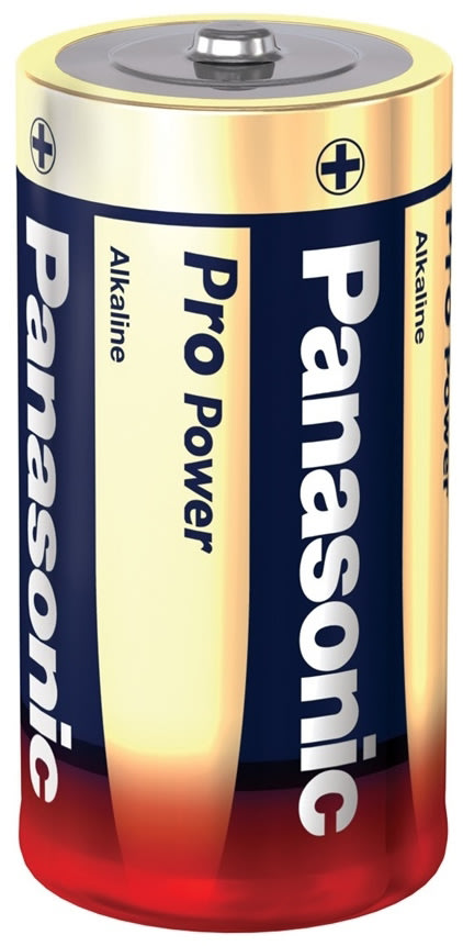 Panasonic Pro Power Gold Alkaline batteri, C, 2stk