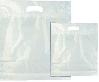 Bærepose plast. 52 x 50 cm, 500stk, hvid
