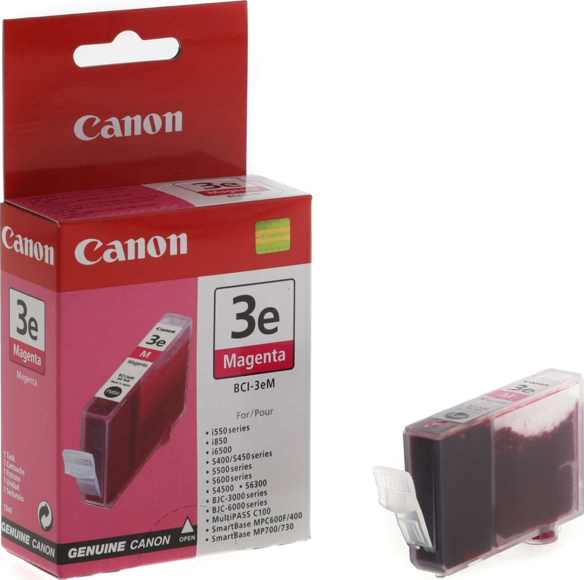 Canon BCI-3EM blækpatron, rød, 320s