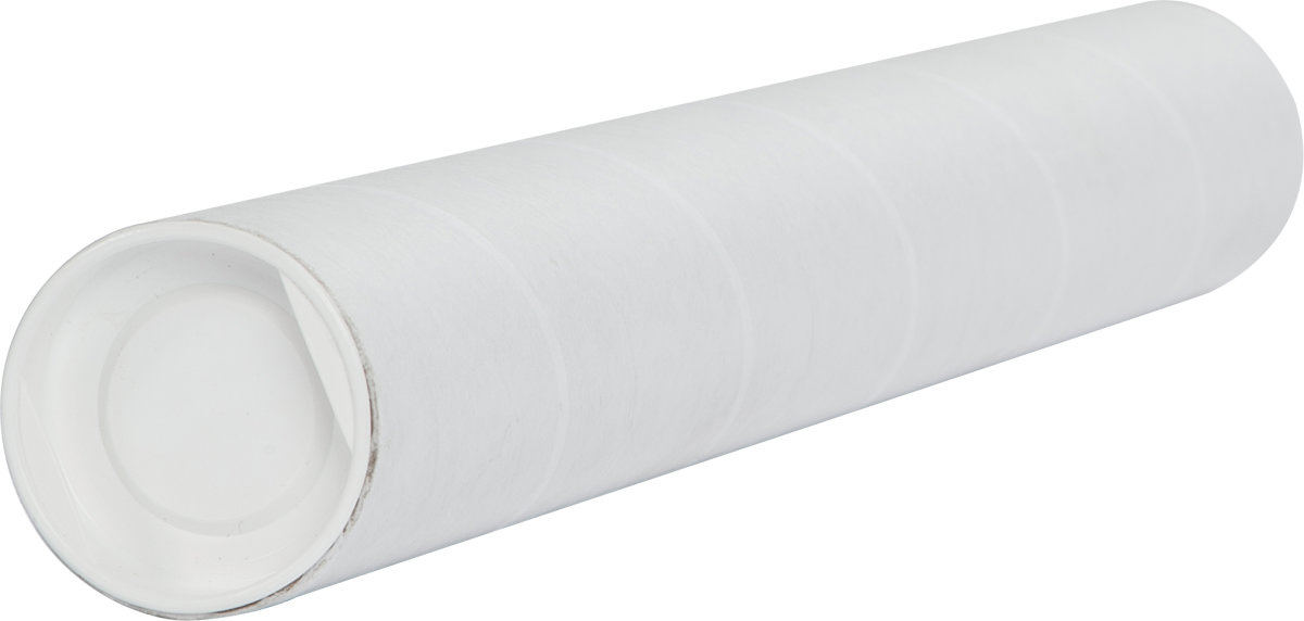 Paprør m. låg | Ø60x1,5x550 mm