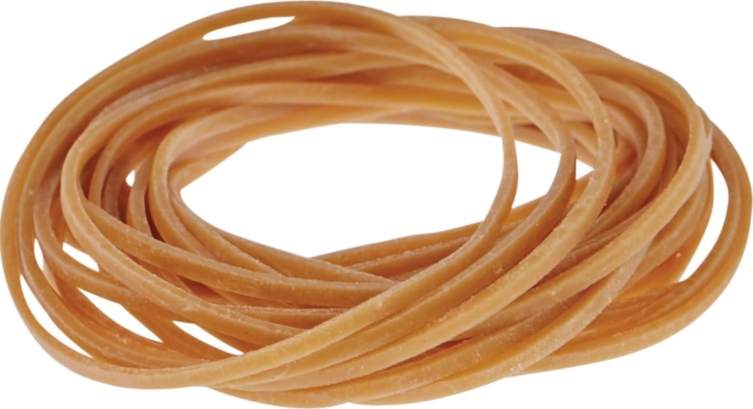 Elastikker | Brun | 80x1,7 mm | 500 g