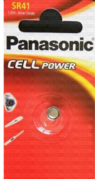 Panasonic SR41 knapcelle batteri