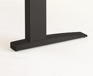Easy stand hæve-/sænkebord 180x120 høj. ahorn/sort