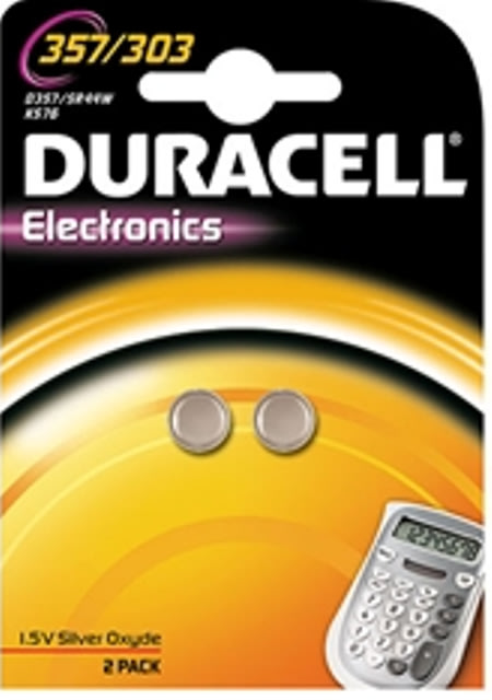 Duracell D357H-B2 knapcelle batterier