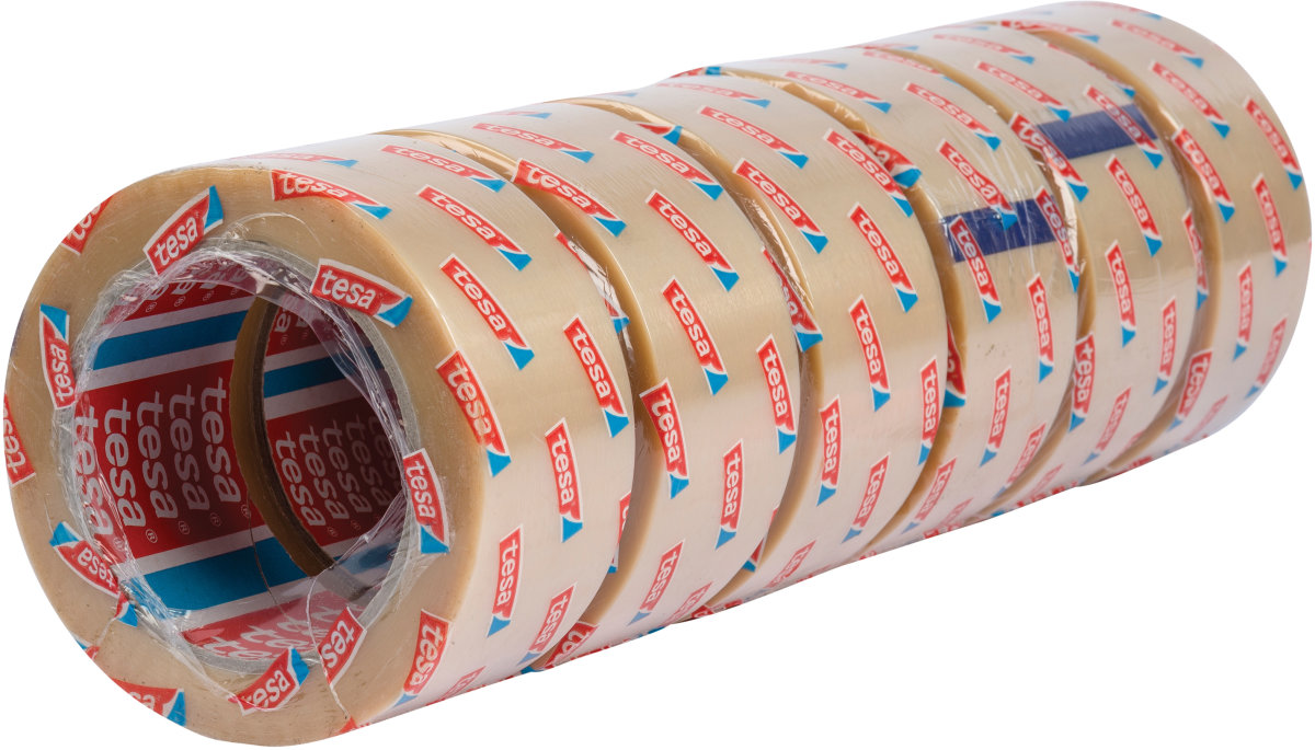 tesa Pakketape | PVC | 50mm x 66m | Klar