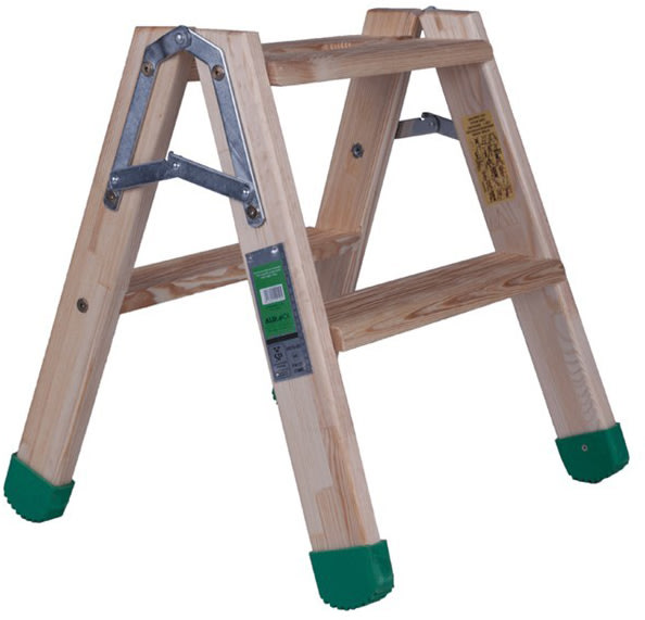 Arbejdsbuk i træ 2x2 trin