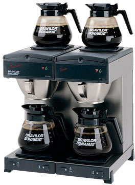 Bonamat Mondo Twin kaffemaskine inkl. 4 kander