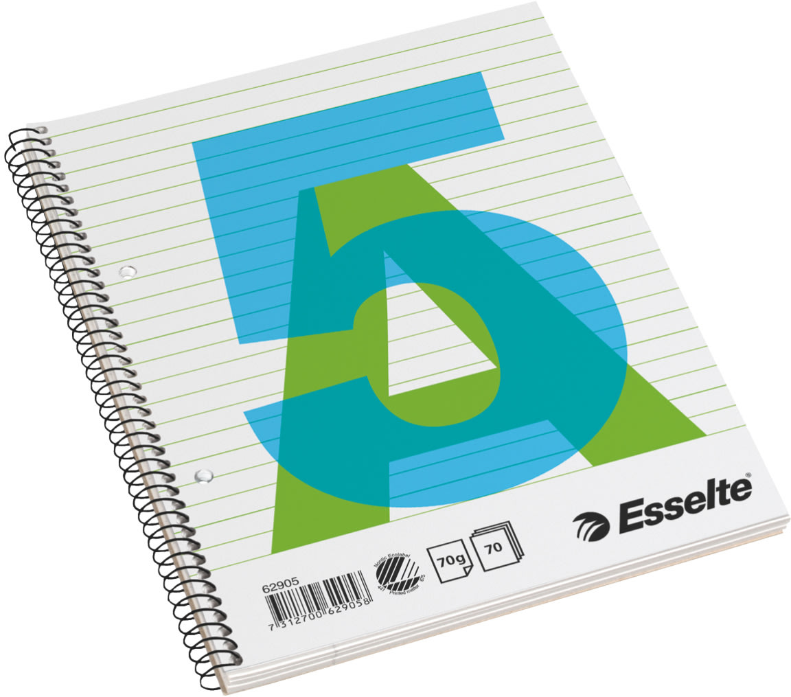 Esselte Kollegieblok | A5 | Linjeret