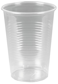 Plastglas 50cl, blød splintfri, med tappestreg